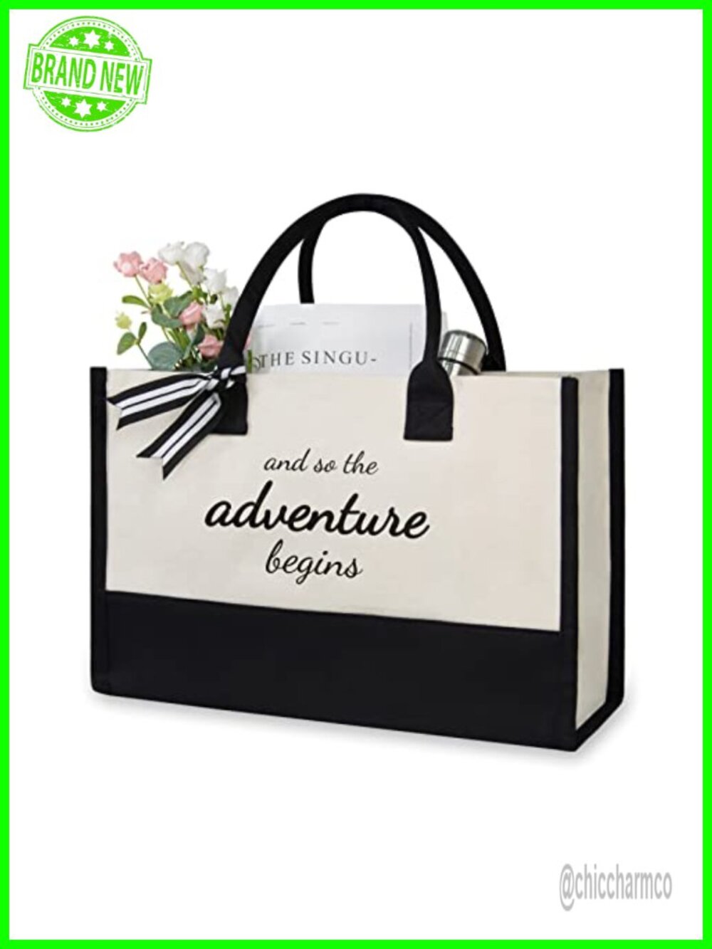 Heavy Duty Polycotton Canvas Tote Bag Bridal Shower Gift